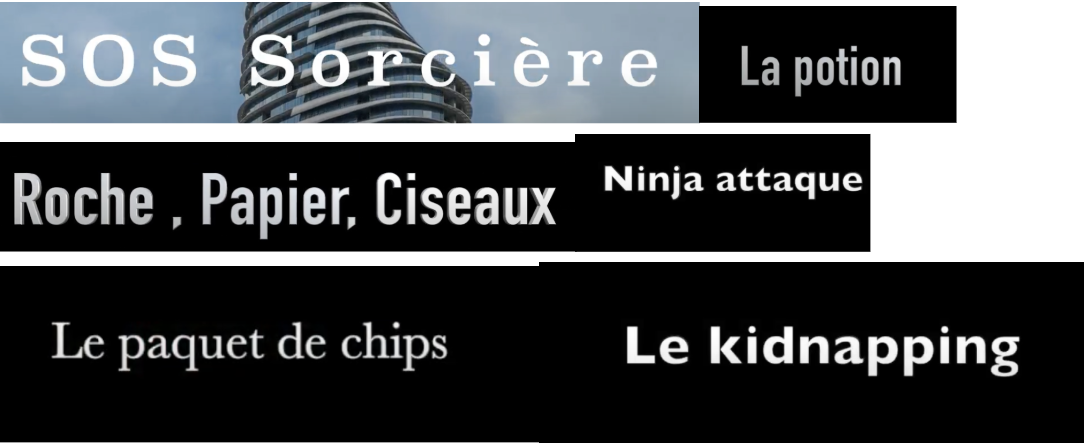 Cinéma inter niveaux : projet CM1 vert – 1e spécialité cinéma