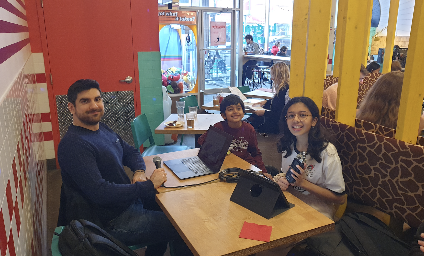 Insiya a rencontré Robert Bichouti, ancien élève du collège Stanislas